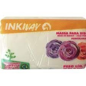MASSA BISCUIT 400G BRANCA INK WAY - PC