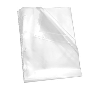 SACO PARA PASTA A4 4FUROS 0.12  10UNIDADES