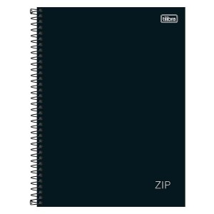 CADERNO UNI 01M 80FOLHAS TILIBRA ZIP PR - UN